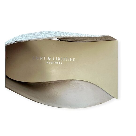 Saint & Libertine Taylor flat sandal, Neutral, Size 9M - Picture 8 of 9